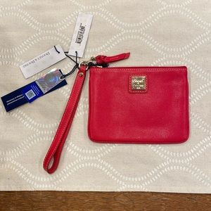 Dooney & Bourke NWT red wristlet.